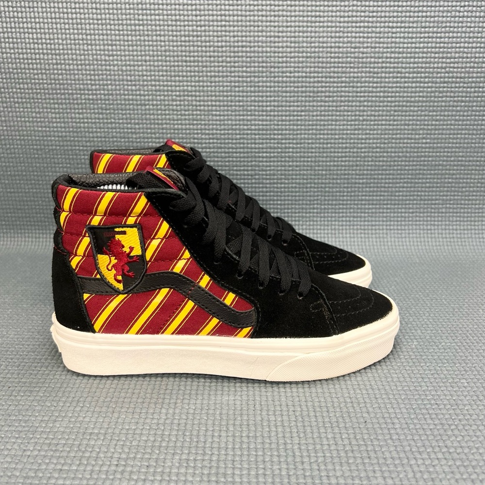 Vans Sk8 Hi X Harry Potter Gryffindor Womens Size 6 Youth Size 4.5